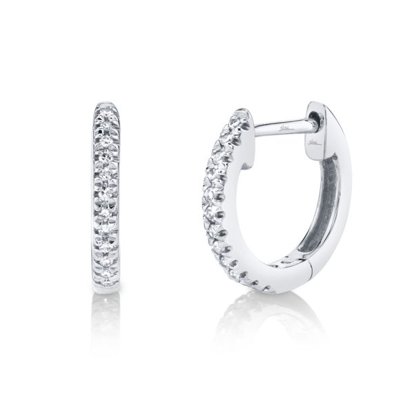 0.07CT DIAMOND HUGGIE EARRING Online Hot Sale