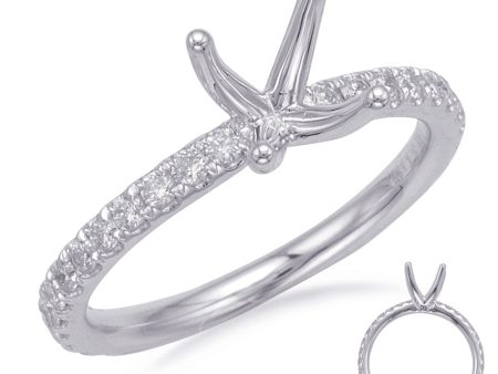 White Gold Engagement Ring Fashion