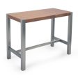 Riva Counter Table Walnut For Discount