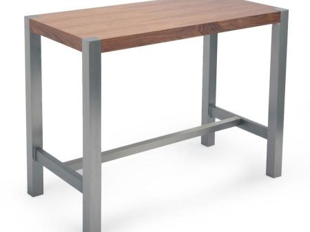 Riva Counter Table Walnut For Discount