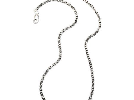 Sterling Silver Twisted Rope Chain Online