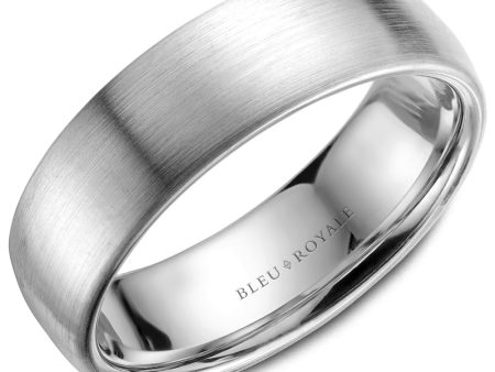 Bleu Royale Wedding Band on Sale