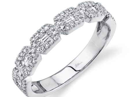 0.46CT DIAMOND BAGUETTE RING Fashion