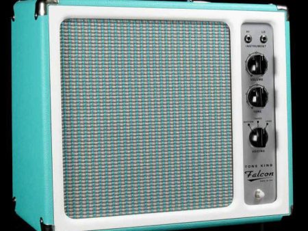 Tone King Falcon 1x10  Combo Turquoise White Cheap