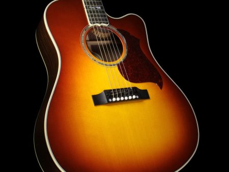 Gibson Montana Songwriter Cutaway Progressive Acoustic Guitar Autumn Burst For Discount