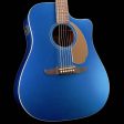 Fender California Series Redondo Player Acoustic Belmont Blue Discount