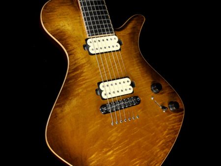 Used 2016 Myka Sungazer 7-String Electric Guitar Sunburst Online Hot Sale