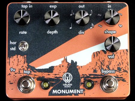 Walrus Audio Monument Harmonic Tap Tremolo Effects Pedal Online Hot Sale