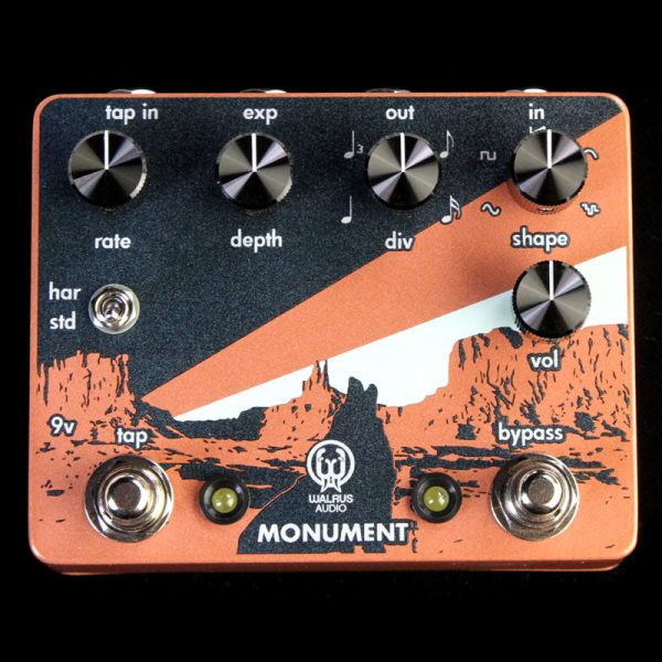 Walrus Audio Monument Harmonic Tap Tremolo Effects Pedal Online Hot Sale