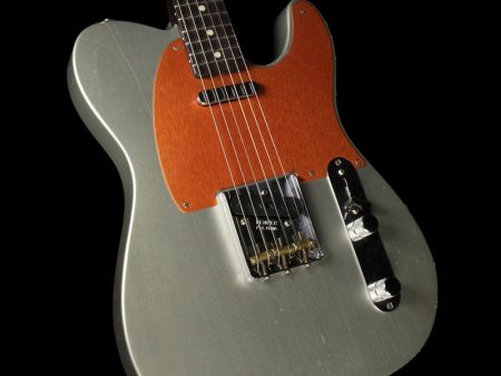 Used Fender Custom Shop 2017 NAMM Display Masterbuilt Paul Waller  60s Telecaster Relic Electric Guitar Inca Silver Online