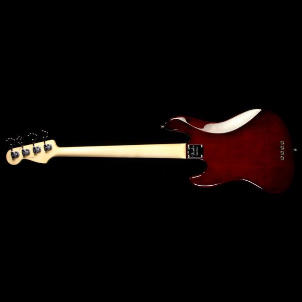 Fender American Pro Jazz Bass Limited Edition FMT Electric Bass Aged Cherry Burst Online Sale