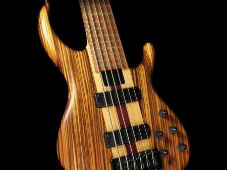 Used Tobias Killer B 6-String Electric Bass Guitar Natural Zebrawood Cheap