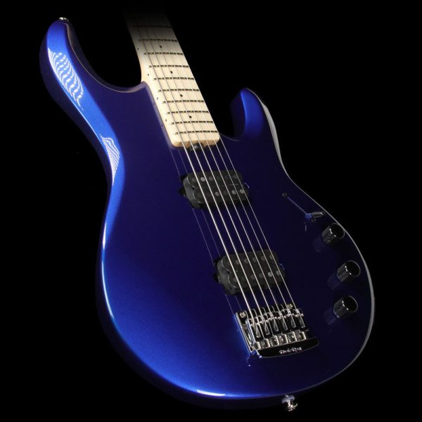 Ernie Ball Music Man Silhouette Electric Bass Guitar Blue Pearl For Discount