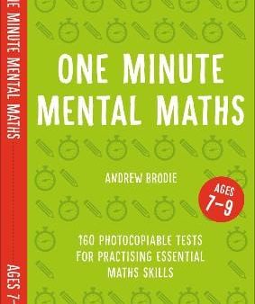 Bloomsbury: One Minute Mental Maths for Ages 7-9 [2018] paperback For Cheap